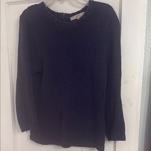 Cozy Blue Knit Sweater